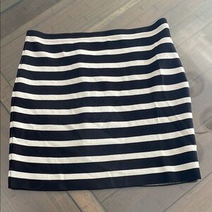 RACHEL Rachel Roy Black and White Mini Skirt